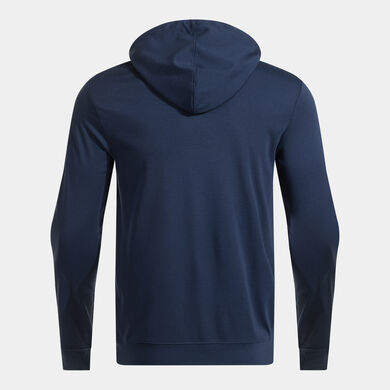 Hooded jacket man Indoor Gym navy blue