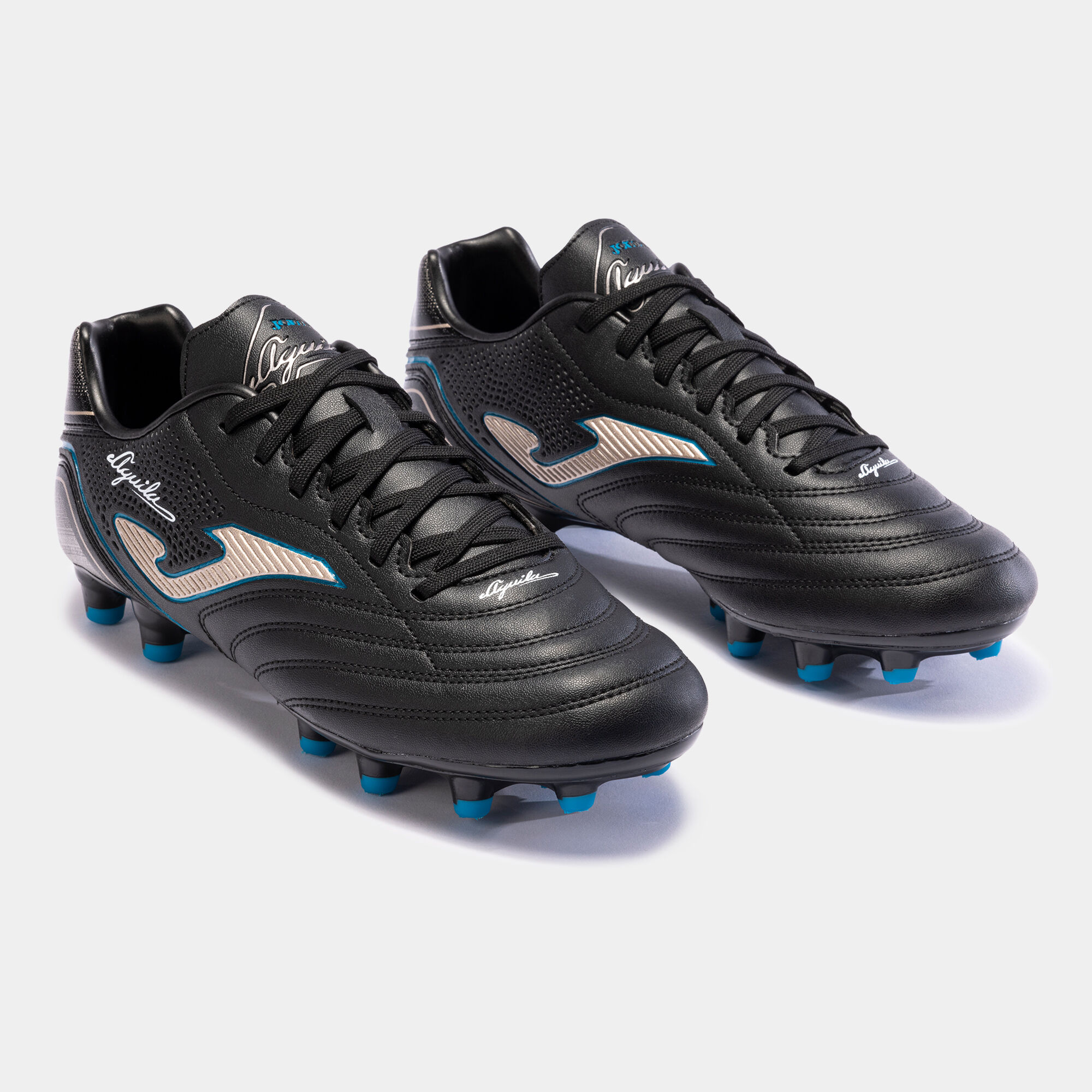 Football boots Aguila 23 firm ground FG black gold