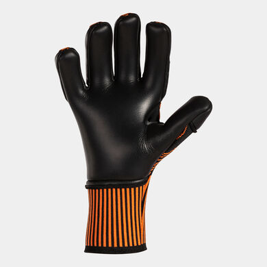 Guantes portero fútbol Area 360 negro naranja