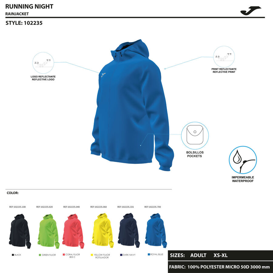 CHUBASQUERO COMBI RUNNING