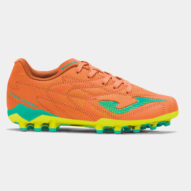 Botas f&uacute;tbol Evolution Jr 26 c&eacute;sped artificial AG junior naranja