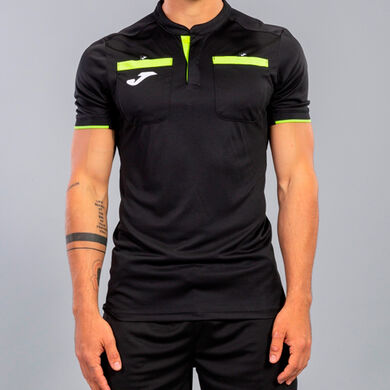 Camiseta manga corta hombre Referee negro