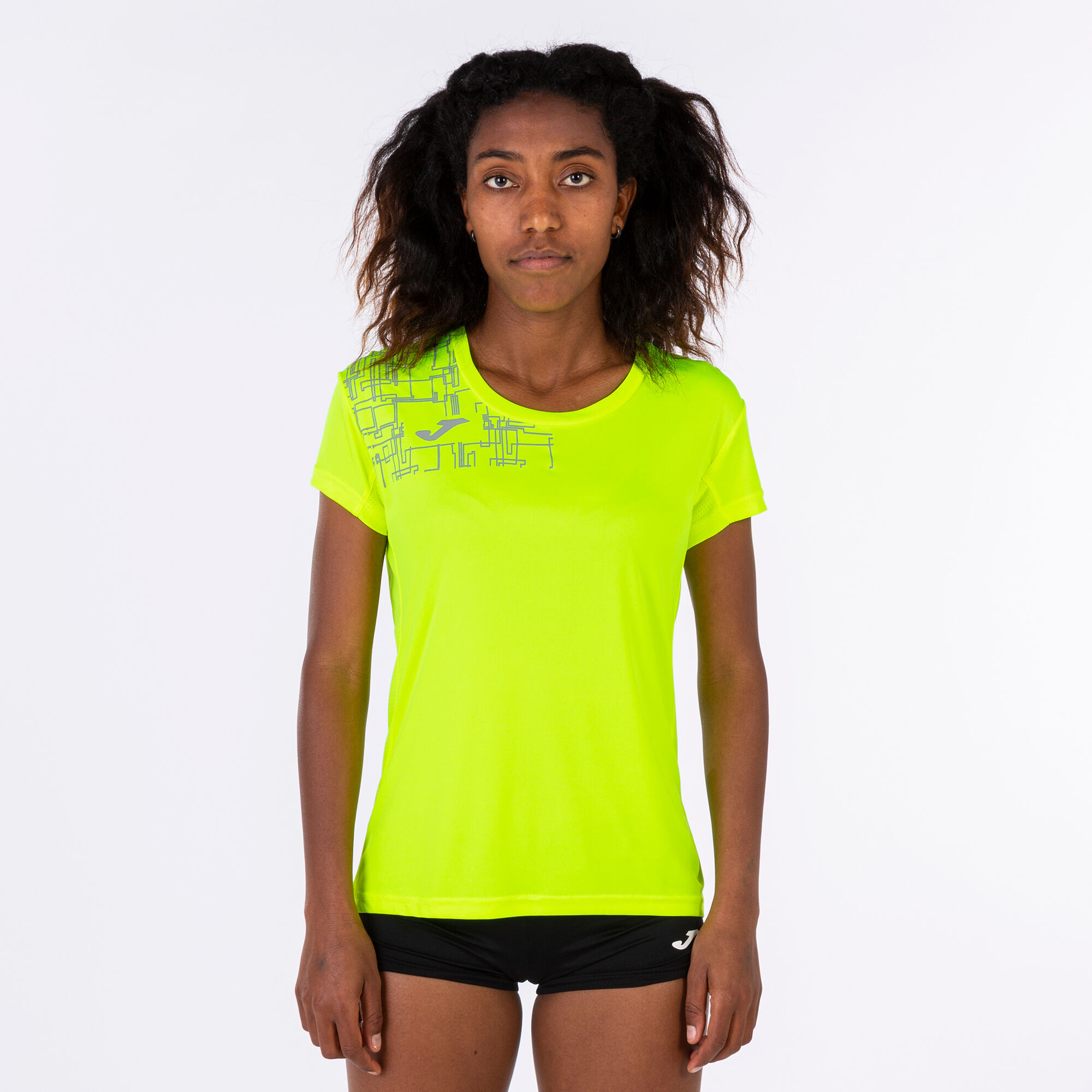 Neon yellow shirt women's 2025
