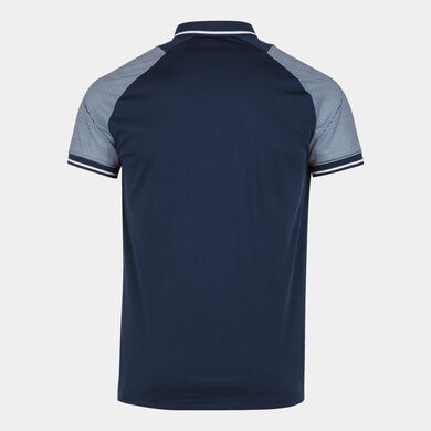 Polo manga corta hombre Essential II marino blanco