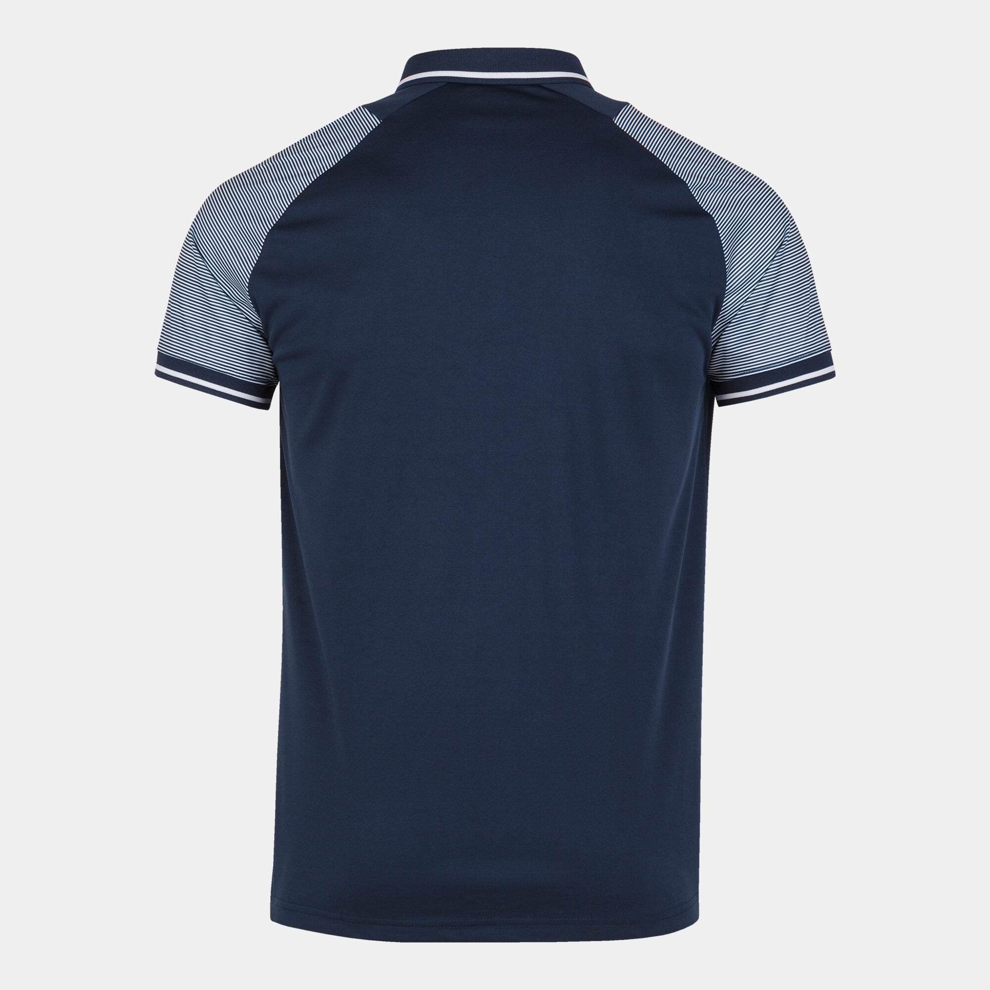 Polo shirt short-sleeve man Essential II navy blue white