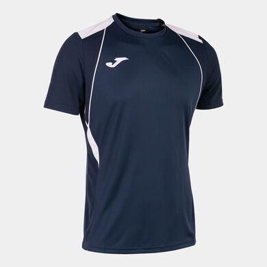 Kurzarmshirt mann Championship VII marineblau weiß