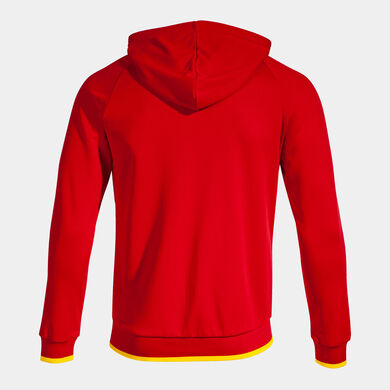 Jacke mit kapuze mann Supernova II rot gelb