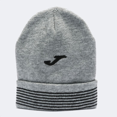 Winter hat Iceland melange gray black