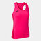 Camiseta tirantes mujer R-Winner rosa flúor