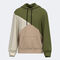 Hooded sweater unisex Mimetic green