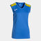 Camiseta sin mangas mujer Championship VIII royal amarillo