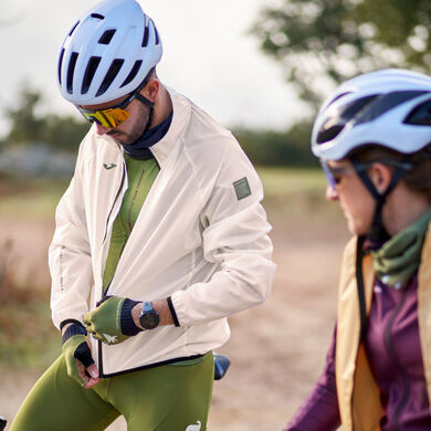 Giacca a vento unisex Crono beige