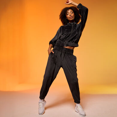 Tracksuit woman Step black