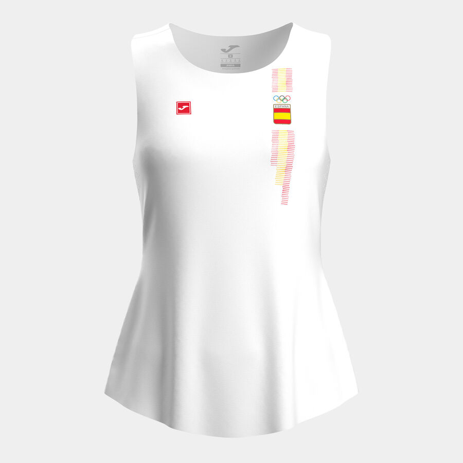 CAMISETA SIN MANGAS MUJER PASEO COMITE OLIMPICO ESPA&Ntilde;OL