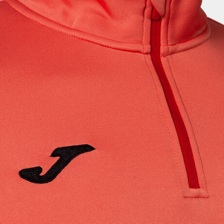 SUDADERA JOMA CON CAPUCHA PARK FLUOR CORAL 500599.119