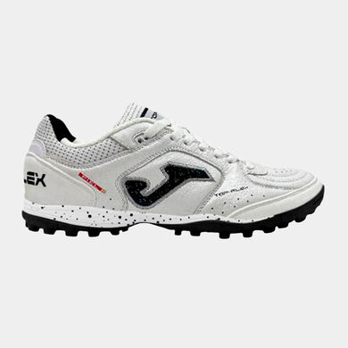 Ghete fotbal Top Flex 26 mochetă - turf alb