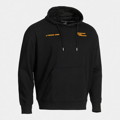 Sweatshirt mit kapuze mann Indoor Gym schwarz