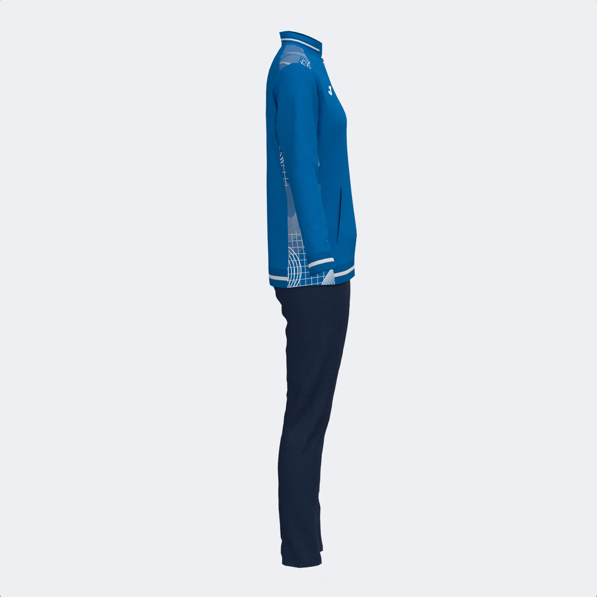 Tracksuit away kit warm up Italian Tennis And Padel Federation woman 24 25 JOMA