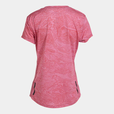 Tricou cu m&acirc;necă scurtă damă explorer helium roz