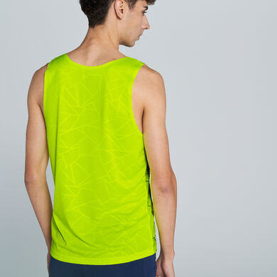 Canottiera uomo Elite IX giallo fluorescente