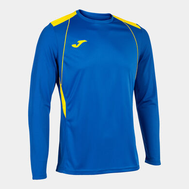 Long sleeve shirt man Championship VII royal blue yellow