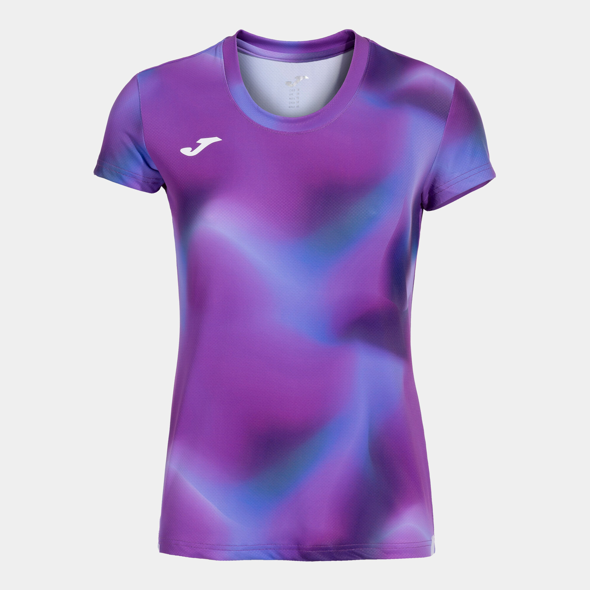 Shirt short sleeve woman R-Trail Nature purple