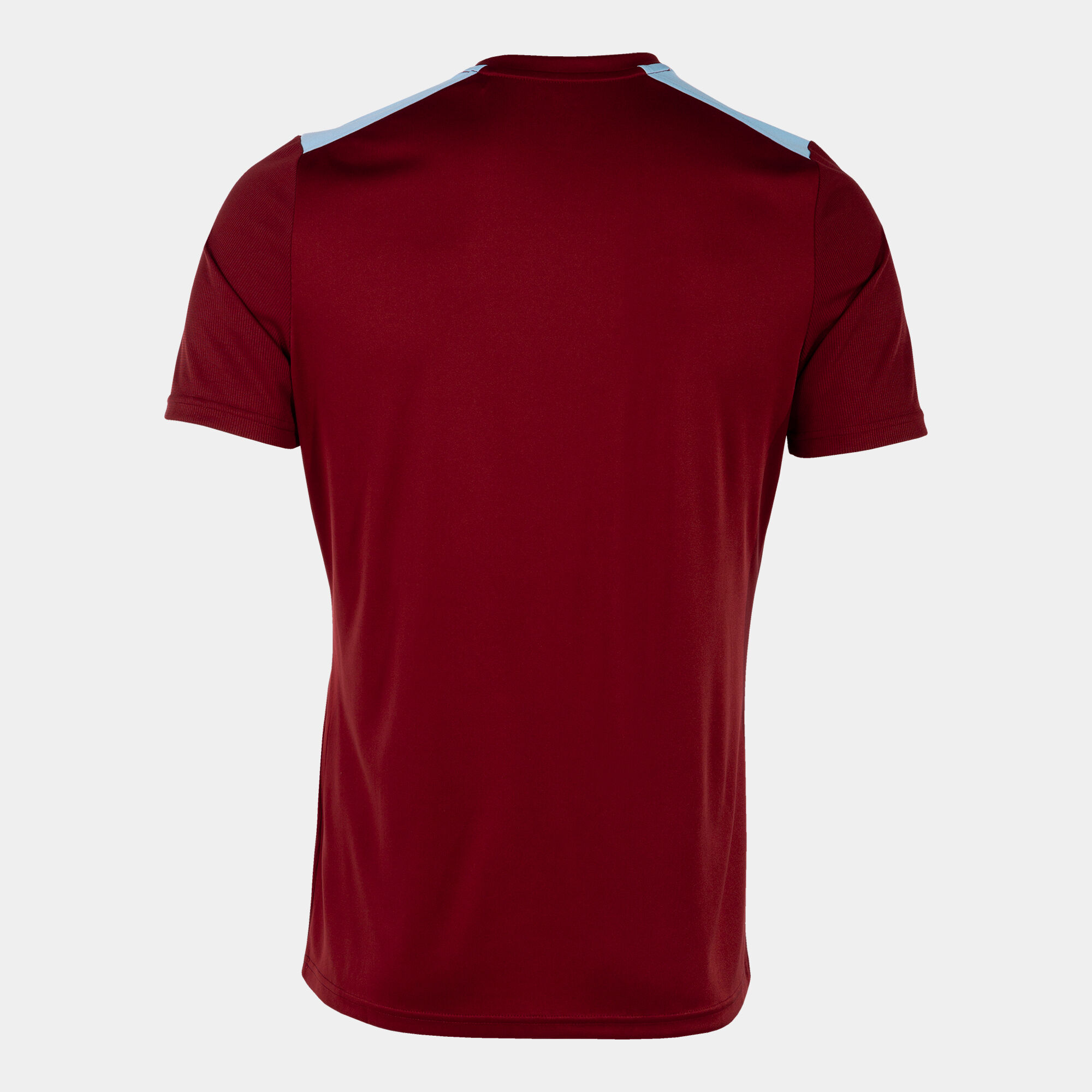 Shirt short sleeve man Championship VII burgundy sky blue