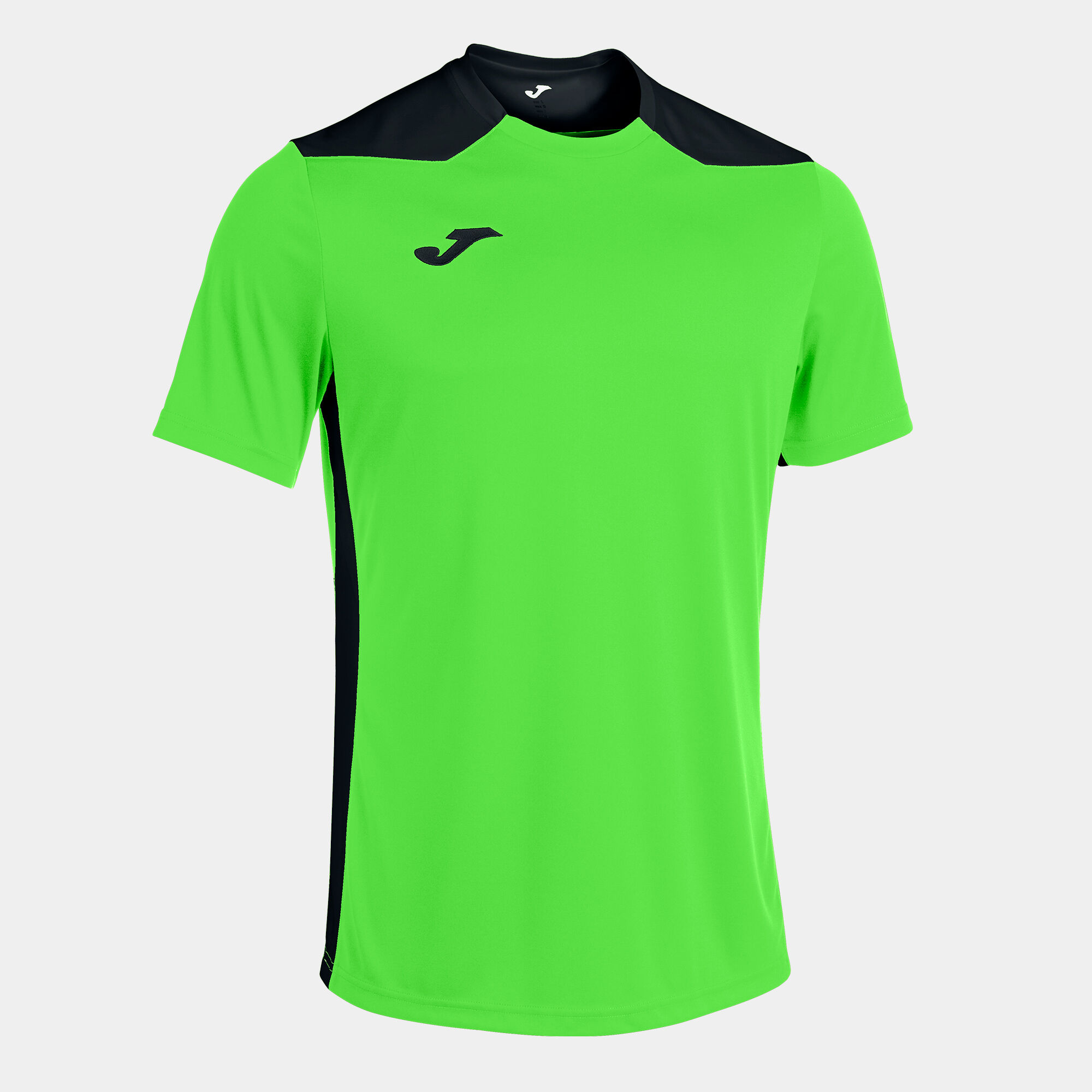 T-shirt manga curta homem Championship VI verde fluorescente preto