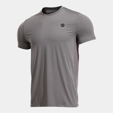 Shirt short sleeve man Indoor Gym gray