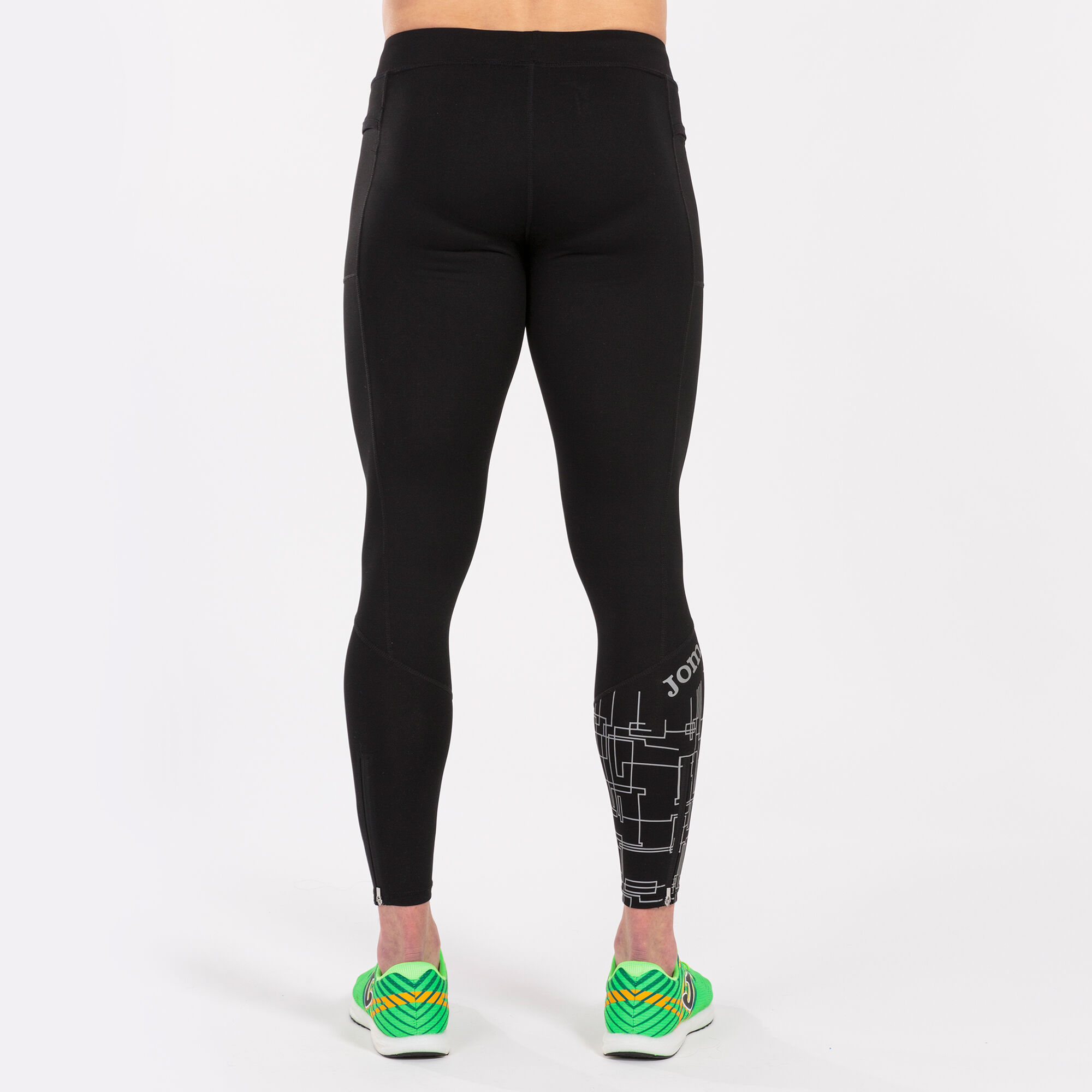 LONG TIGHTS MAN ELITE VIII BLACK | JOMA®