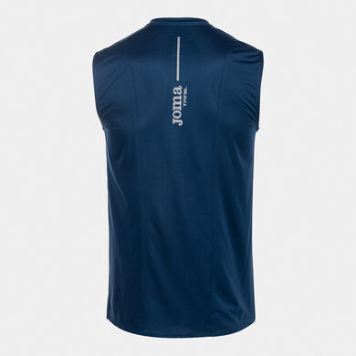 Sleeveless t-shirt man Trail Helium blue