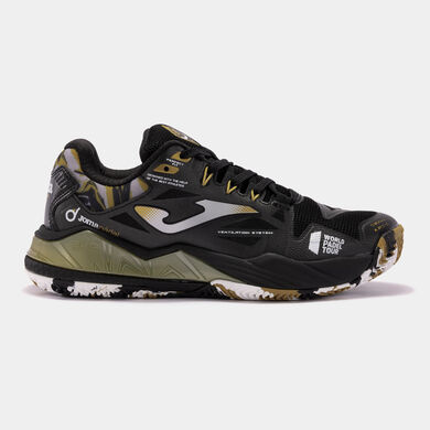 Shoes T.Spin Lady 23 clay woman black gold