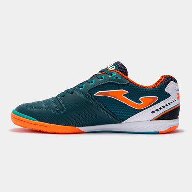 Scarpe calcio a 5 Dribling 22 indoor petrolio