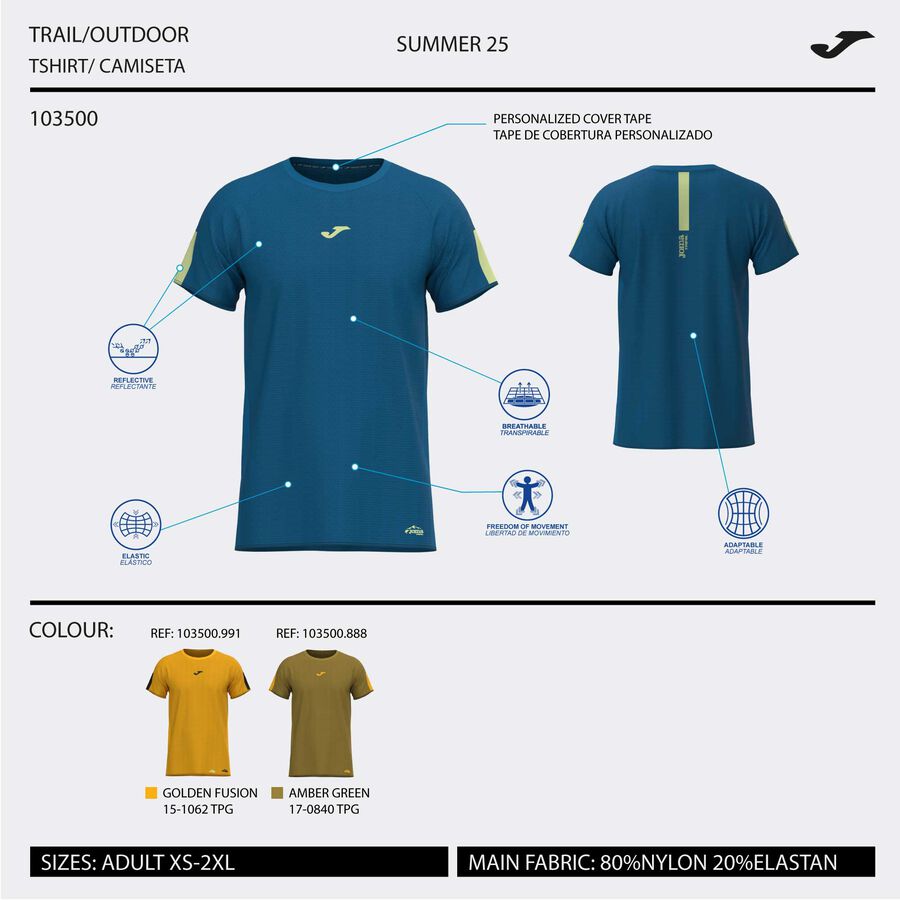 CAMISETA MANGA CORTA R-TRAIL NATURE