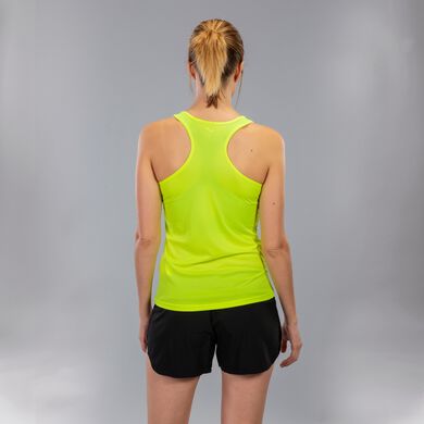 Camiseta tirantes mujer Siena II amarillo fl&uacute;or