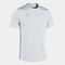 Shirt short sleeve man Championship VI white gray