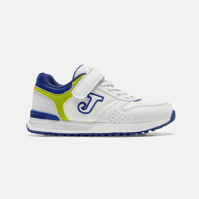 Scarpe casual Tornado Jr 26 junior bianco blu royal