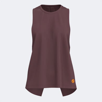 Tank top woman Indoor Gym brown orange