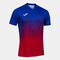 Maillot manches courtes homme Tiger IV rouge bleu roi