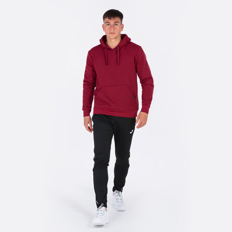 Sudadera con capucha para hombre burdeos Bolf 145380 ROJO BURDEOS