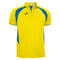Polo m/c uomo Championship III giallo blu reale