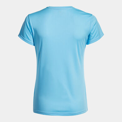Camiseta manga corta mujer Combi celeste