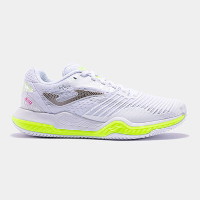 Zapatillas T.Point Lady 23 pista dura mujer blanco verde