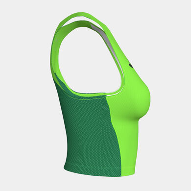 Top femme R-Winner vert fluo