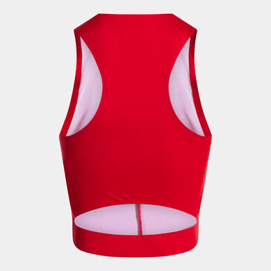 Top mujer Record III rojo