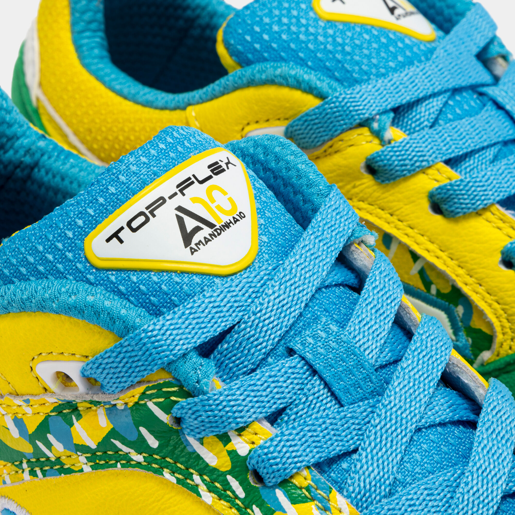 Futsal shoes Top Flex 24 Amandinha indoor white yellow | JOMA®