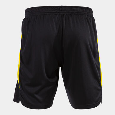 Pantaloncini uomo Glasgow nero giallo