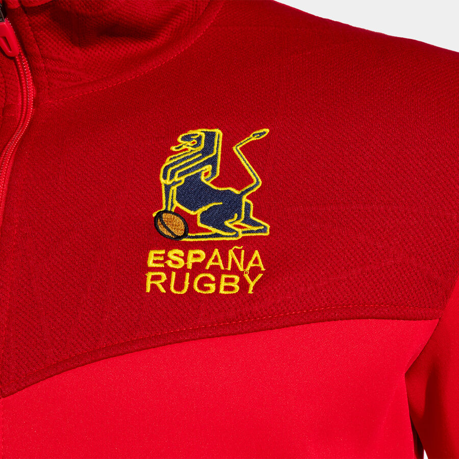 CHAQUETA CON CAPUCHA FED. RUGBY ESPA&Ntilde;A