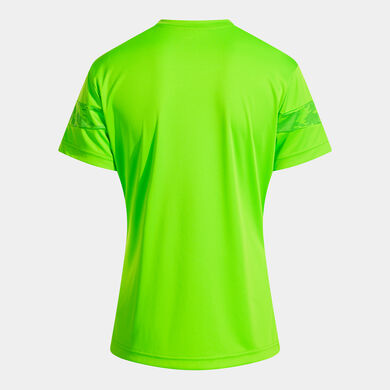 Shirt short sleeve woman Championship VIII fluorescent green