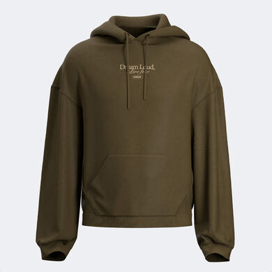 Sudadera con capucha hombre Mimetic marr&oacute;n